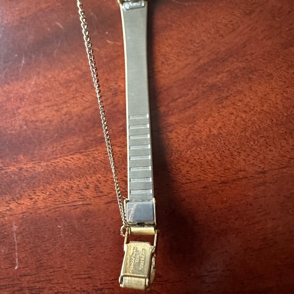 Pulsar Y481-6240 Gold Quartz Cocktail Vintage Watch Tested & Running! - Picture 7 of 8